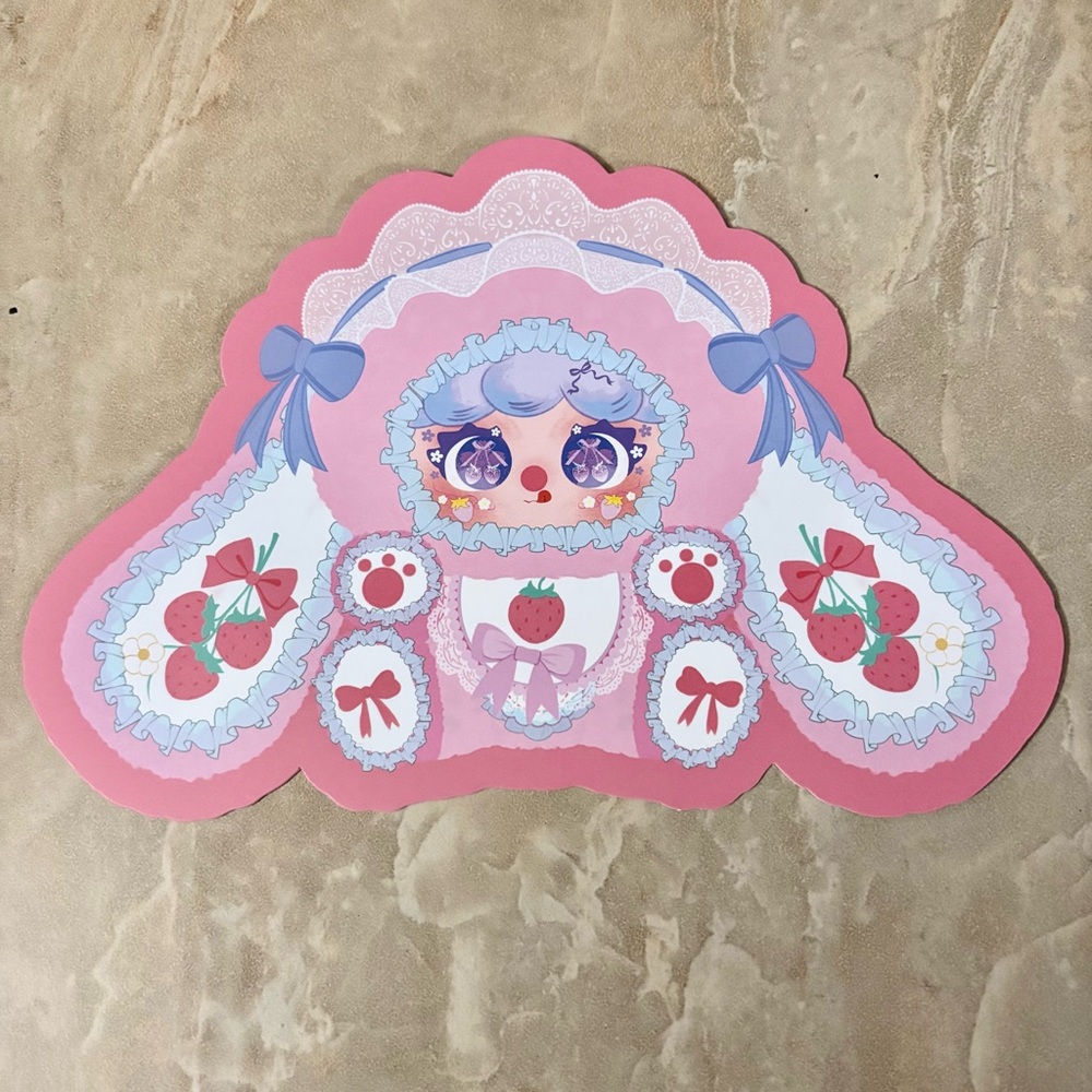 MIGO Rose Tea Party 600% Plush Series Lucky Bag Confirmed Strawberry Tea Party - Picture 4 of 11